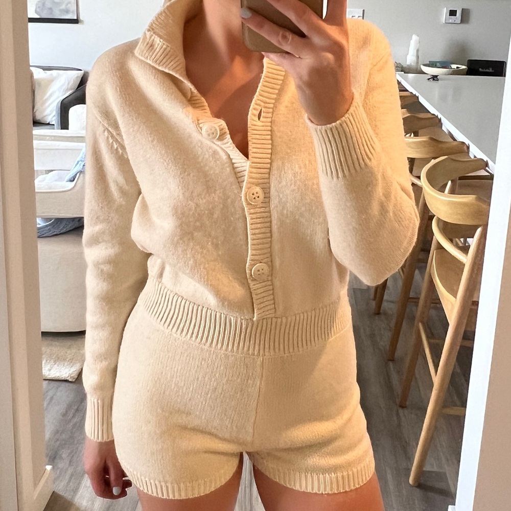 Zara knit romper